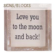 Signs/Blocks